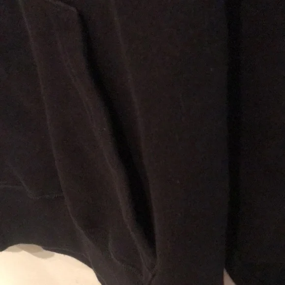 Roots Athletics Classic dark blue quarter zip hoodie with front pouch pocket - Picture 4 of 6